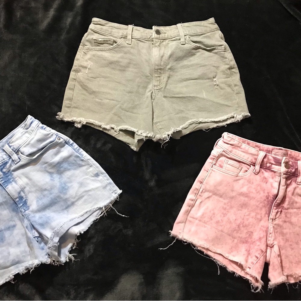 NWOT Denim Shorts 3 Pair